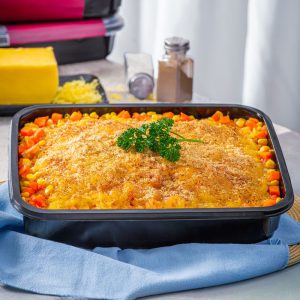 Baked Corn & Carrots