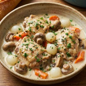 Chicken Fricassée
