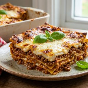 Classic Beef Lasagna