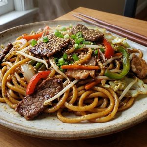 Mongolian Noodles